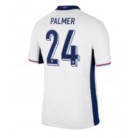 Anglicko Cole Palmer #24 Domáci futbalový dres ME 2024 Krátky Rukáv